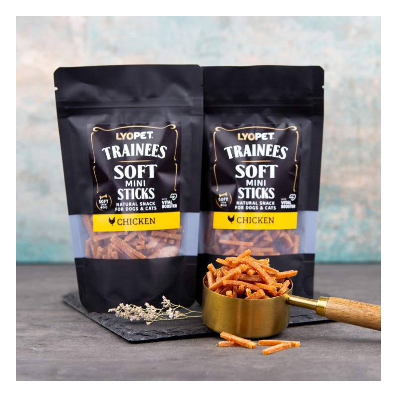 Trainees Snack Soft Mini Sticks Chicken